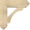 Ekena Millwork Legacy Arts and Crafts Rough Sawn Bracket w/ Offset Brace, Douglas Fir, 8"W x 26"D x 26"H BKT0806X26X26LEC03RDF - alternate 3